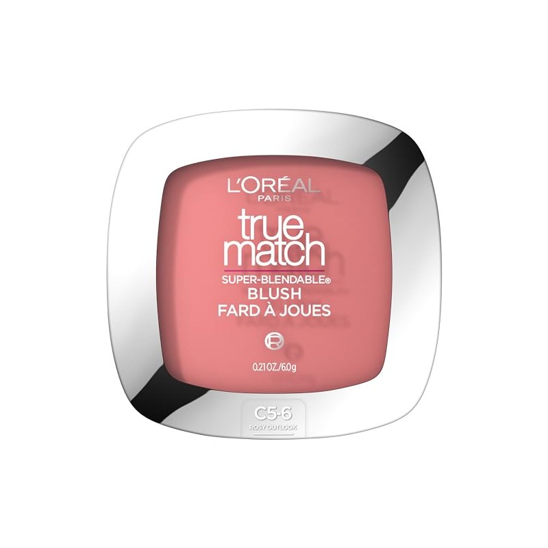 L'Oréal Paris True Match Super-Blendable Blush, Rosy Outlook, 0.21 oz.