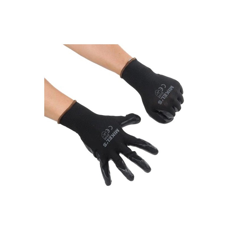 MIKEL'S GEN-2G Guantes para Trabajo de Nylon con Espuma de