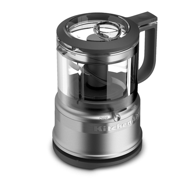 KitchenAid 3.5 Cup Food Chopper KFC3516CU, Contour Silver