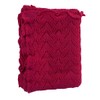 Invero, Merino Scarf Lilly 100% Wool, magenta
