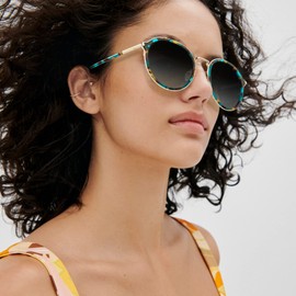 Carfia Cycling Goggles for Women Polarized UV Protection, Outdoor Sports Glasses Sunglasses for Fishing Golf Running