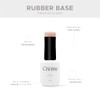 Set 4 tonos Rubber Base Esmalte en Gel para Aplicación