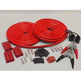 PolePalUSA Winch Jump Ultra Mount Quick Connect 36ft DIY Set - Red