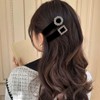 10PCS Hair Clips for Women, Cute Non Slip Black Hair