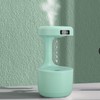 Anti Gravity Humidifier Water Drop Humidifier Quiet Operation Fine Misting
