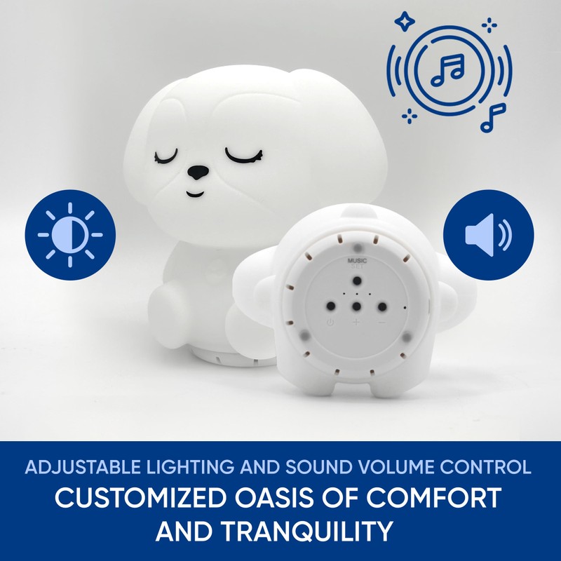 Mindfulness 'Breathing Puppy' | 4-7-8 Guided Visual Meditation Breathing Light