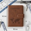 Timotech Porta Pasaporte y Visa con Protección RFID, Funda para