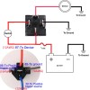 Gebildet 2-Pack 12V 40A Relay Harness – 4-Pin SPST with