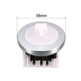 uxcell Water Level Sensor Pressure Switch 3-Pin for Washing Machine Washer with Soft Pipe Tube Hose