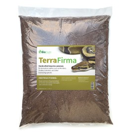 The Bio Dude Terra Firma Reptile Substrate 36 quarts for terrariums and vivariums. Bioactive Habitat Substrate for Ball Pythons, kingsnakes, milksnakes, arachnids and Lizards