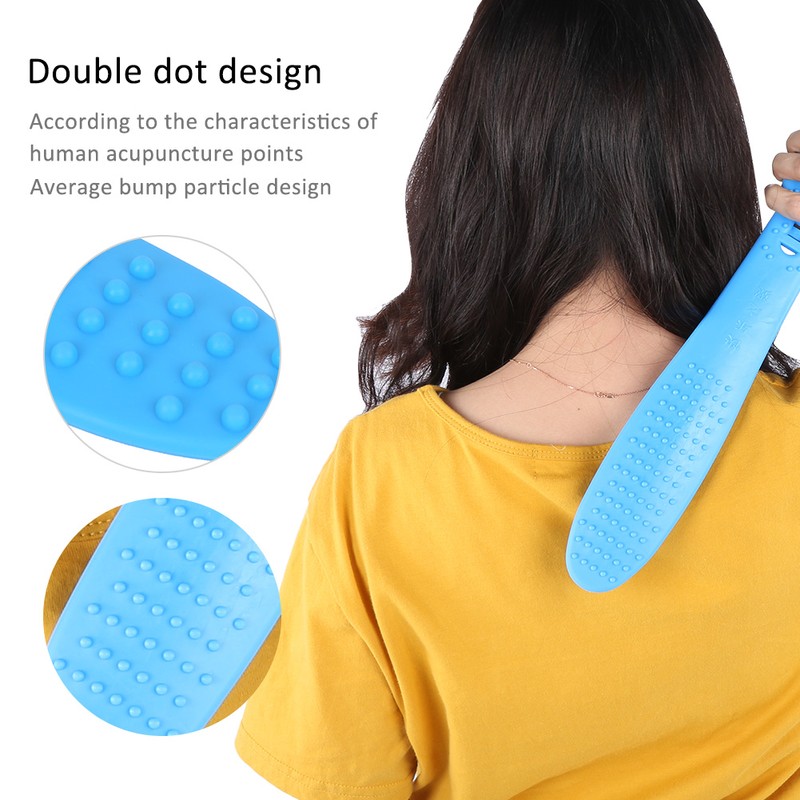 2 Pcs Set Fitness Meridian Pat Rod Massage Hammer Back