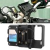 Motorcycle Navigation Bracket Phone Holder with Wireless Charging Function Fit