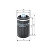 BOSCH CAR OIL FILTER P7179 - F026407179