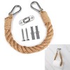 Uskerb Rope Toilet Roll & Towel Holder - Handmade Jute