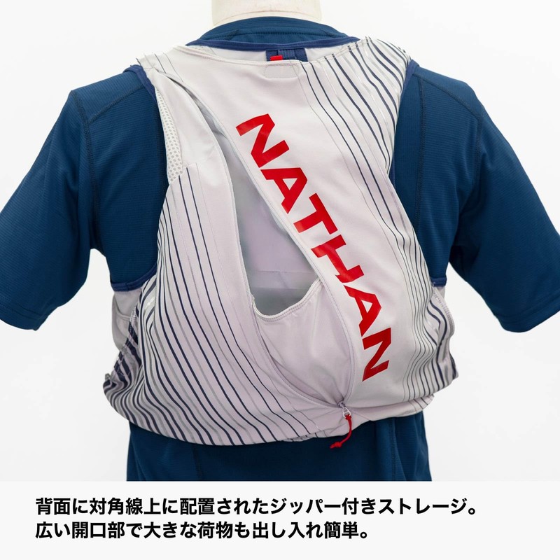 Nathan Hydration Bag, Vest Backpack, Pinnacle Series (Men's, Men's) NS40240J