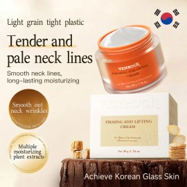 Facial Firming & Neck Moisturizing Cream – Anti-Aging Hydrating Cream for Face & Neck, Skin Tightening & Wrinkle Care, Unisex Daily Skincare Moisturizer
