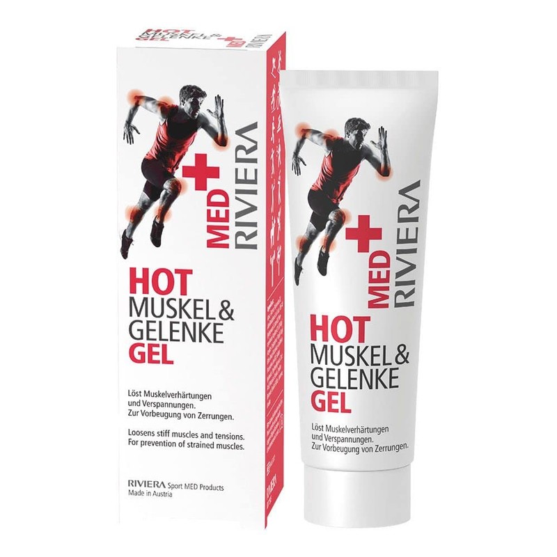 RIVIERA MED+ Hot Muscle & Joint Gel