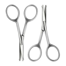 elisix 둥근날 안전 코가위 2개 elisix Round Blade Safety Nose Scissors 2 pcs