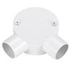 MECCANIXITY PVC Conduit Box Junction Box 90° 2 Way 25mm