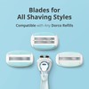 Dorco NEW EVE 6 Women’s 6 Blades Refills x 8