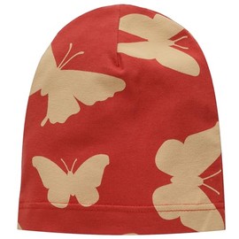 Pinokio Girls' Bonnet Beanie Hat, RED IMAGINE