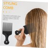 Gatuida 3Pcs Wide Tooth Comb Detangling Rake Combs for Thick