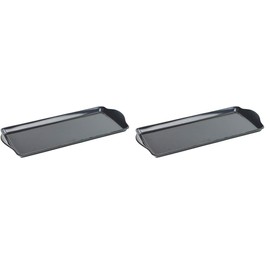 Reston Lloyd Calypso Basics Tidbit Tray, Grey (Pack of 2)