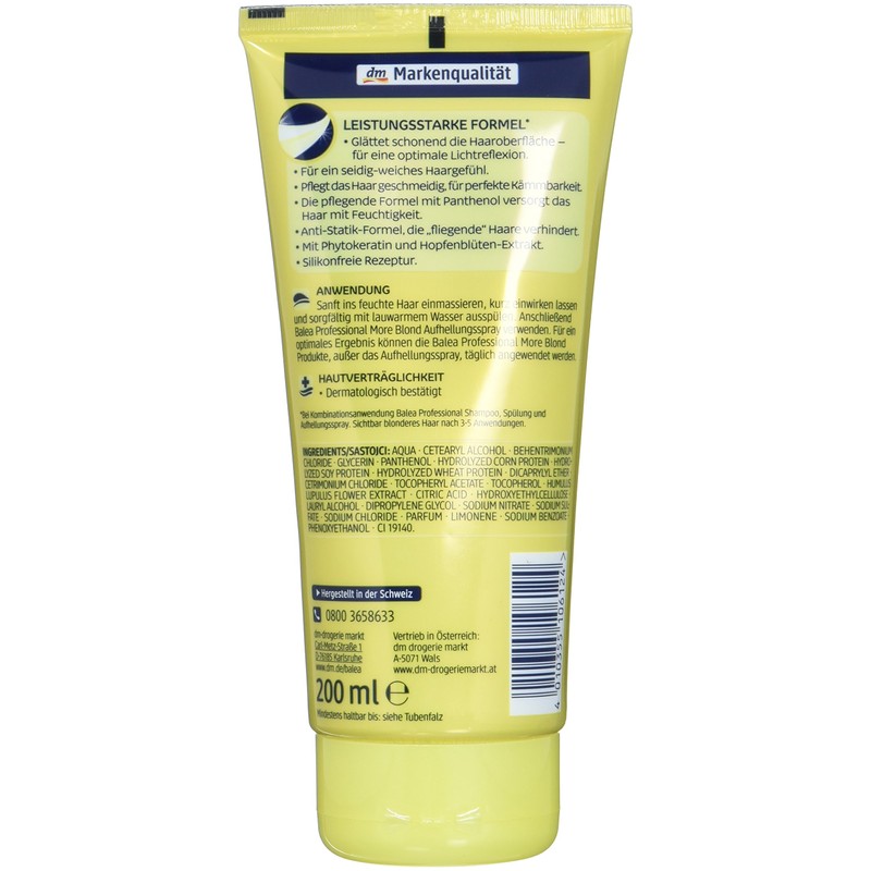 Balea Professional More Blonde Conditioner 200ml