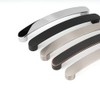 KOOFIZO 20-Pack Round Foot Cabinet Arch Pull - Chrome Furniture