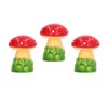 30pcs Dollhouse Mushroom Figurine Cute DIY Resin Micro Landscape Garden