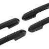 4pcs Gloss Black Carbon Fiber Style Exterior Door Handle Cover