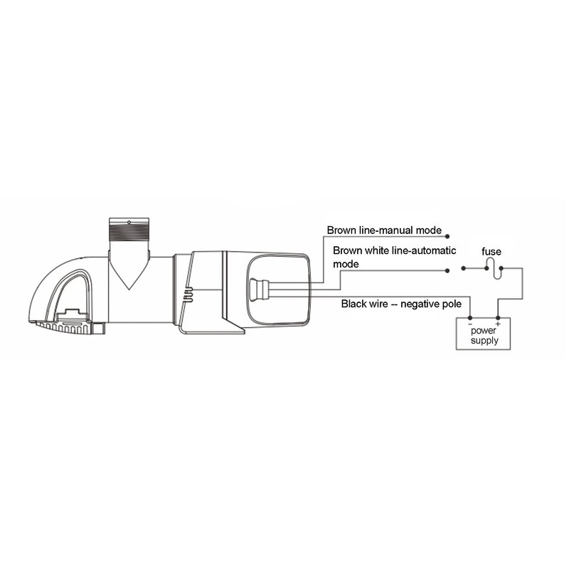 Boat Bilge Pump, Boat DC12V 360° Rotary Bilge Pump 1100GPH