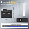 Joinfworld Waterproof Micro Limit Switch with Hinge Lever 6A 12V