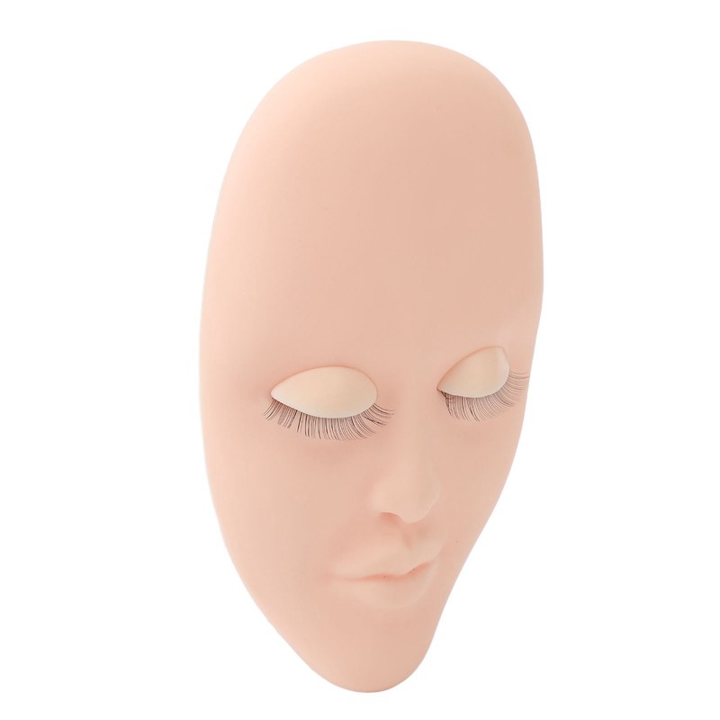 Lash Mannequin Head Eyelash Extension Practice Doll Head with 3