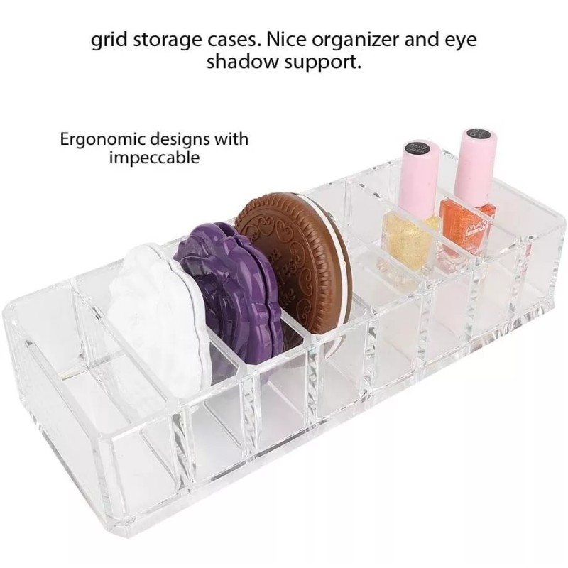 Organizador de Maquillaje Bandeja Organizador De Maquillaje De Acrílico 21cm