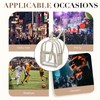 Missnine Clear Backpack Stadium Approved, Thick PVC Mini Clear Bag