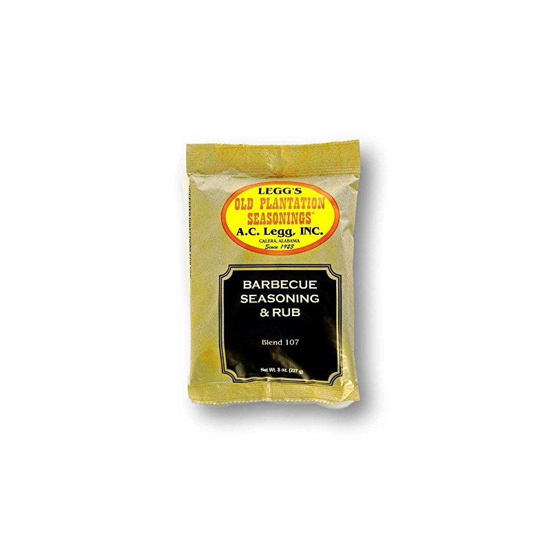 A.C. Legg - Barbecue Seasoning and Rub - 8 Ounce