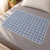 Washable Waterproof Bed Pad – Reusable 4-Layer Mattress Protector for