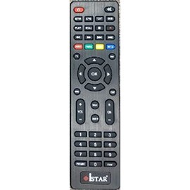 General Replacement Remote Control Fit for Istar TV A9700 Plus A9000 Plus 6500 1600 Plus Zeed222 Zeed333 A8500 Plus A8000 Plus