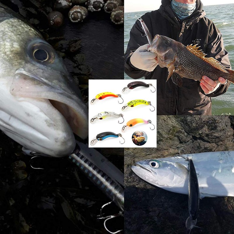 SUNSK Fishing Lure Fishing Trout Artificial Bait Set Trout Bait