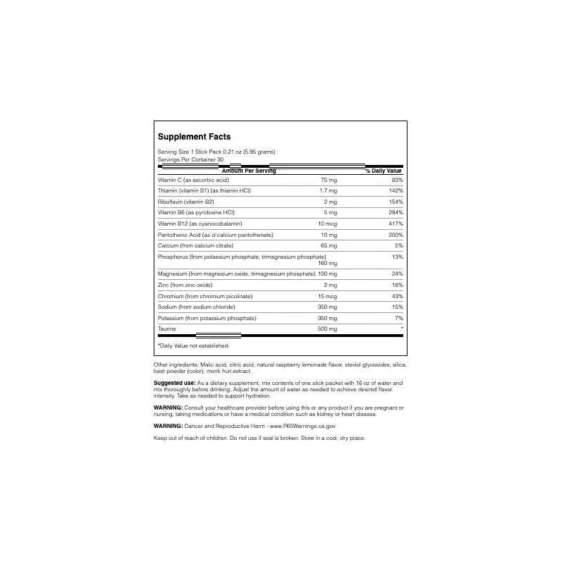 Swanson sw Simply Hydrate rspbrry lmnade 30 pkt