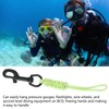 Hand Woven Diving Lanyard Anti Lost Strap Luminous Underwater Safety