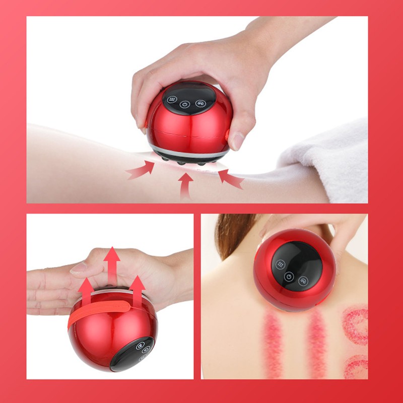 Electric Cupping Machine 5 Heating 5 Suction Gears Negative Pressure