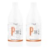 Salerm Shampoo Y Bálsamo Multi Proteínas De 1200ml C/u