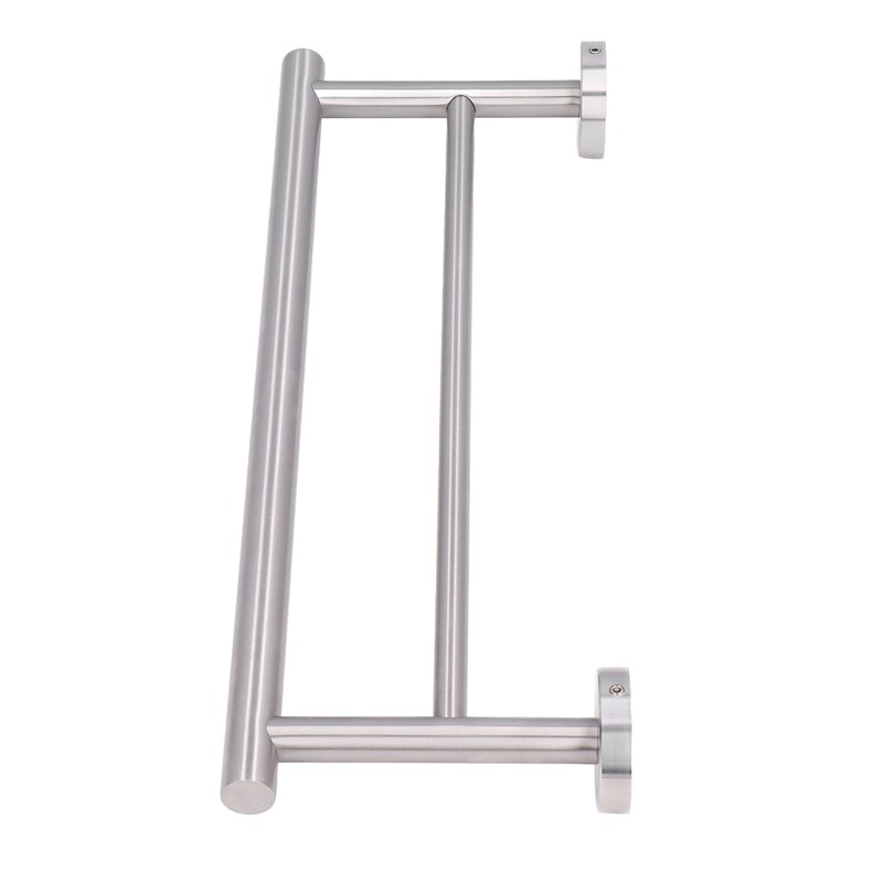 Double Bath Towel Bar Modern Style Stainless Steel Towel Holder