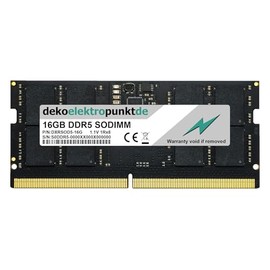 dekoelektropunktde 16 GB RAM Memory Module for Acer Nitro V16 ANV16-41-R3KJ DDR5 SO-DIMM PC5
