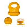 PAPU BABY Set de Alimentacion - 1 Babero, 1 Bowl