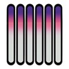 Mont Bleu Large Coloured Glass Nail File in Black Velvet