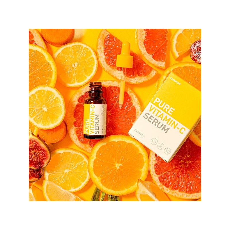 Skinmiso 스킨미소 퓨어 비타민씨 세럼 20g (미백,주름개선,VITAMIN-C) Skinmiso Pure Vitamin