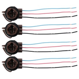 X AUTOHAUX 4pcs 3157 Socket Wire Harness Connector for Car Turn Signal Light